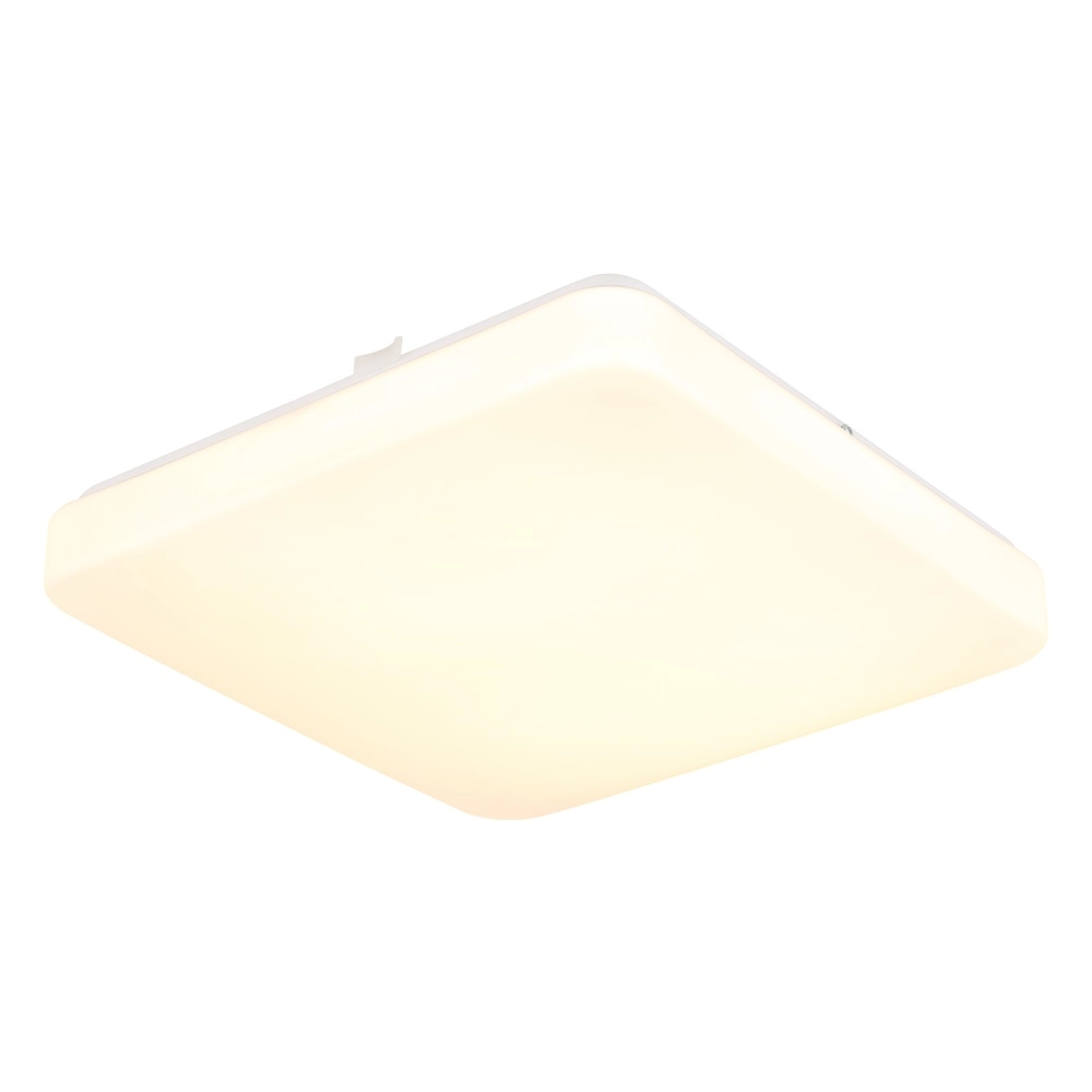 Ceiling lamp Donte Square White 27cm Globo 9007371583706