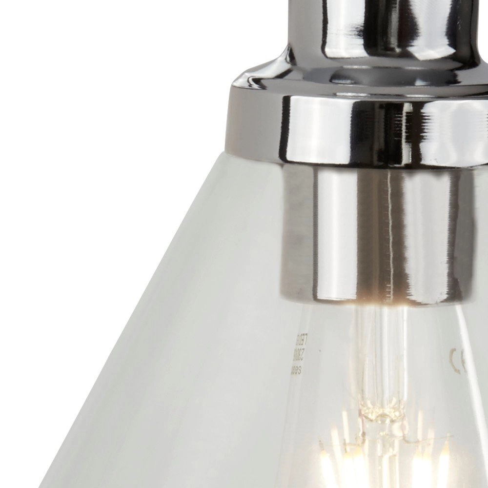 Wall lamp Pyramid chrome Searchlight 5053423132204