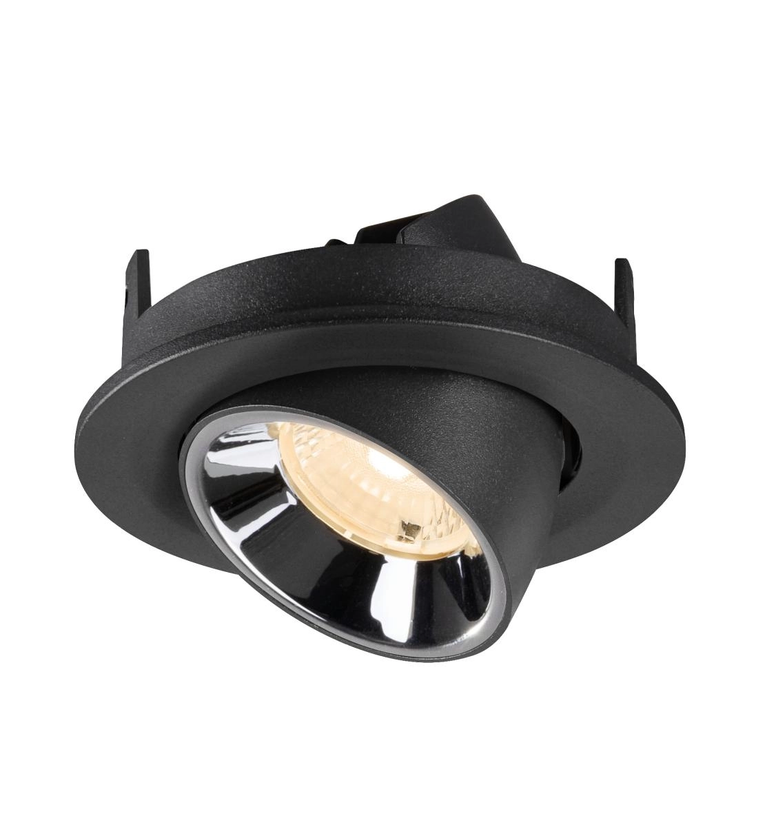 Recessed spotlight Numinos Gimble S black/chrome 2700K - 40deg SLV 4024163313704