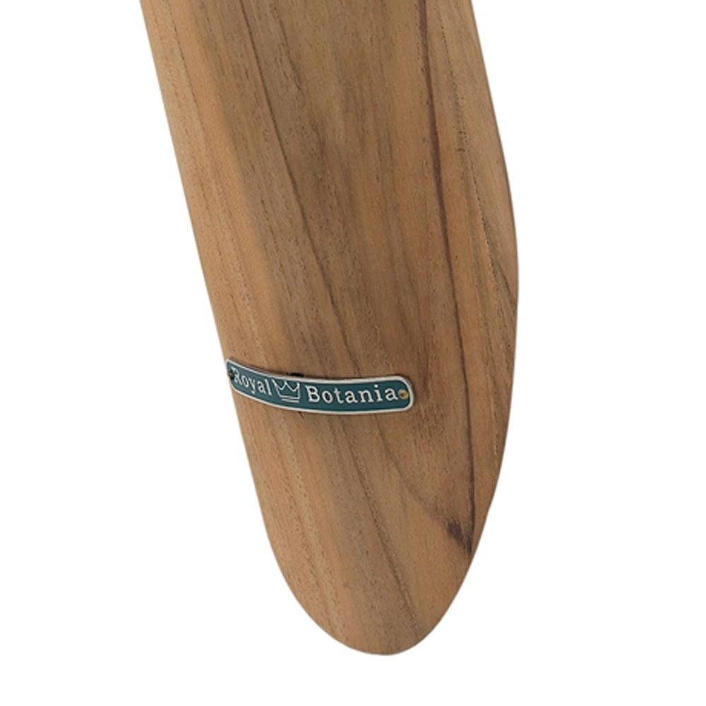 Wooden outdoor lamp Ellips Teak 42cm Royal Botania