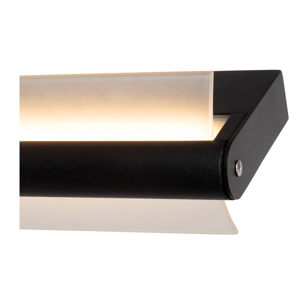 Wall lamp Wanda 45cm black Lucide 5411212040589