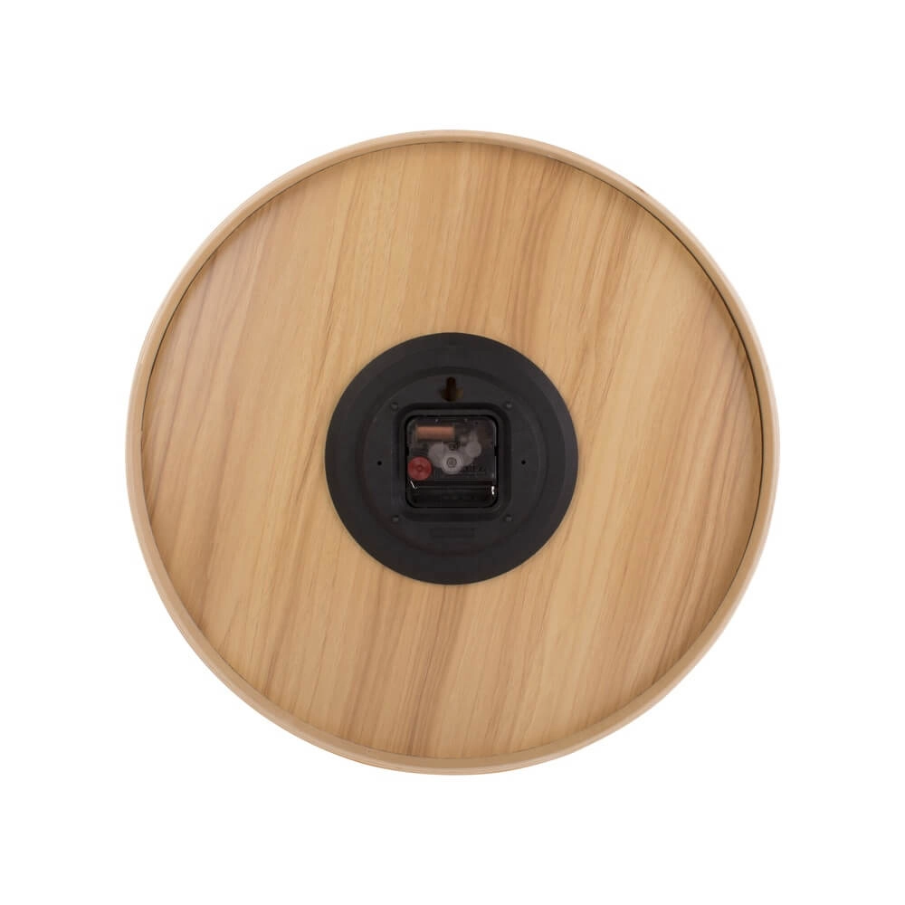 Wall clock Pure wood green - Ø 40cm Karlsson 8714302710209