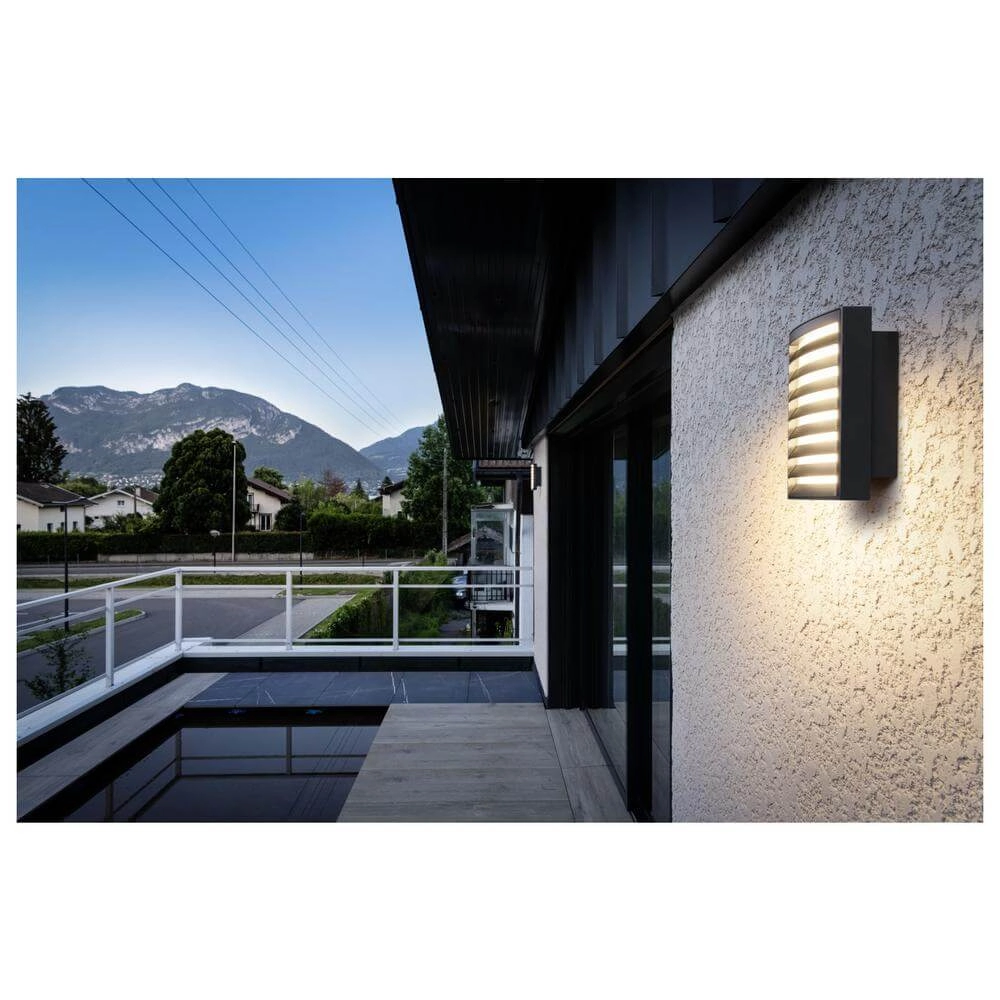 Wall lamp Rasterlys anthracite design 2700K SLV 4024163296663