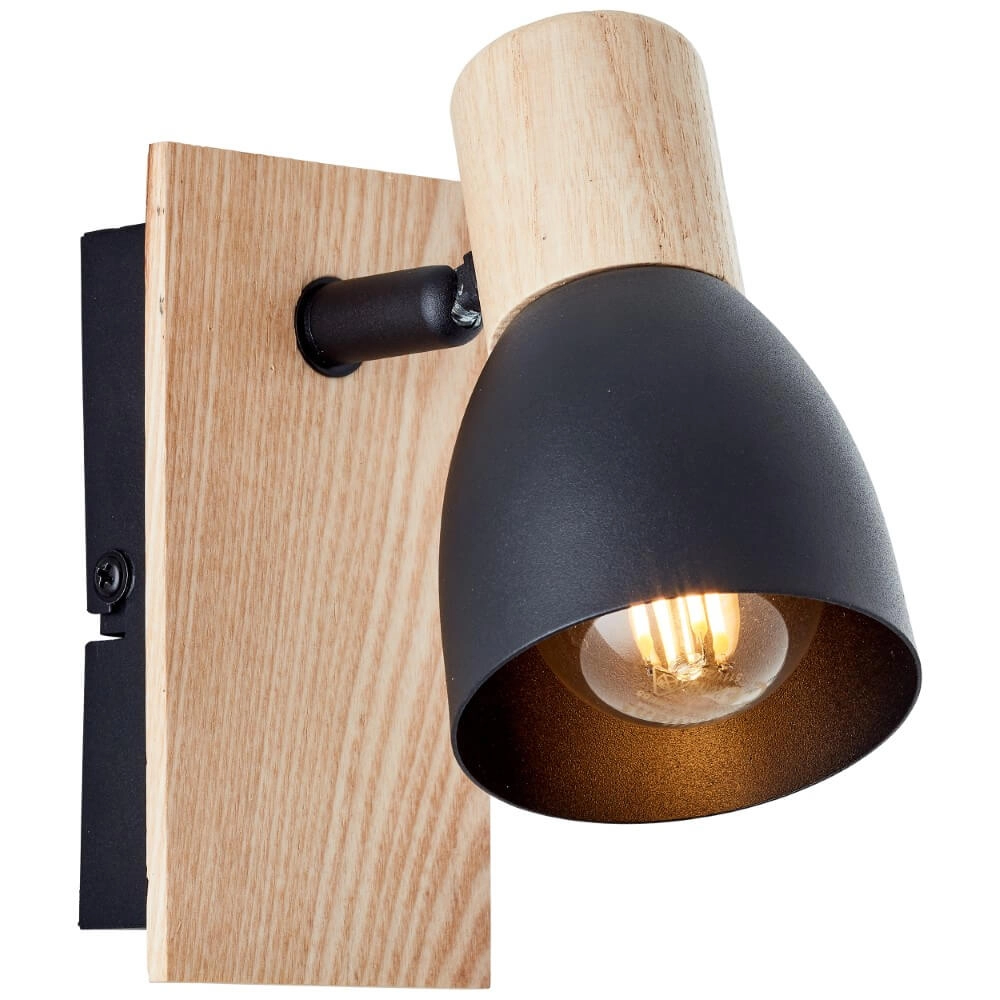 Wall lamp Daintree black Brilliant 4004353408663