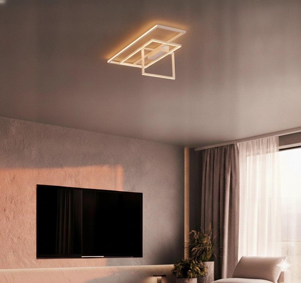 Ceiling lamp Clea white 92cm