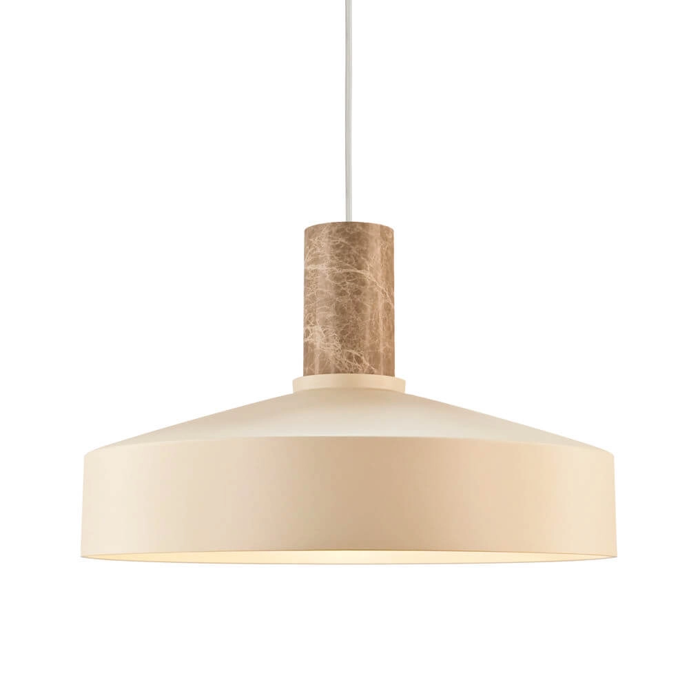 Pendant lamp Elvas sand brown Ø 37,5cm Nordlux 5704924024238