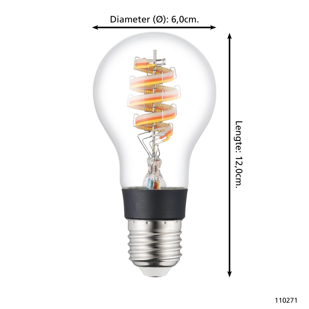 Led lamp ball Zigbee E27 4.9W - 400lm - 3000K - A60 Eglo 9008606305896
