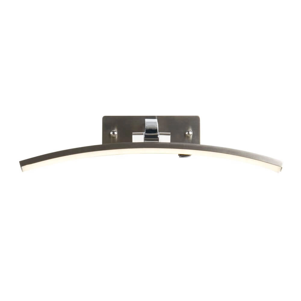 Picture lamp Santorini 40cm silver Searchlight 5053423255033