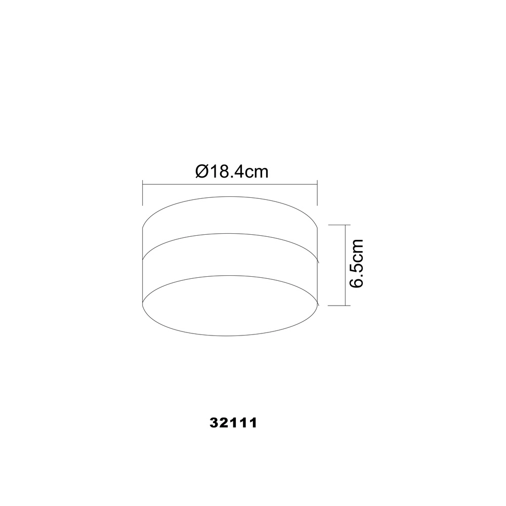 Design ceiling light Vranos silver grey for outdoor use Ø 18.5cm Globo 9007371174362