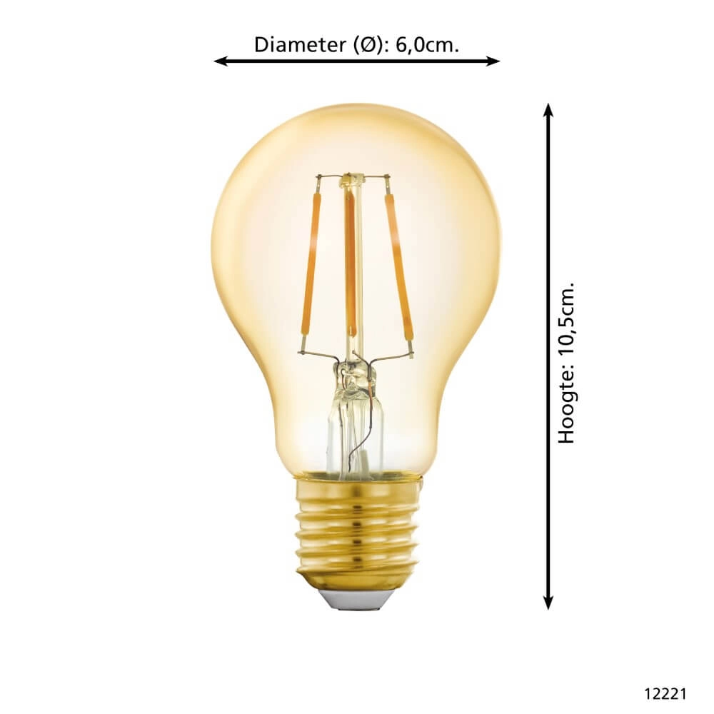 LED lamp bulb Zigbee - E27 - 4.9 watt - 2200K - A60 Eglo 9002759122218