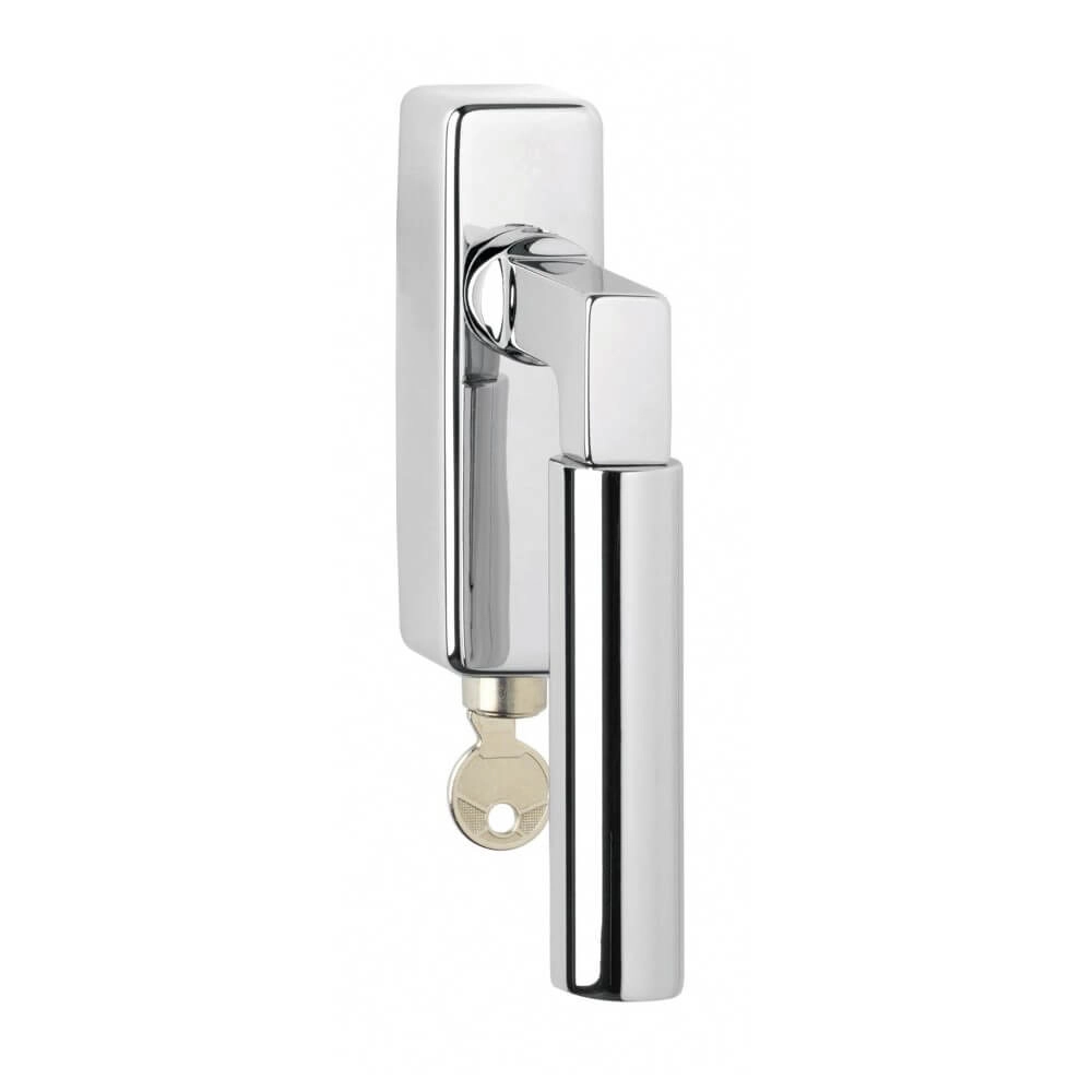 Window handle Bau-Stil Lockable chrome