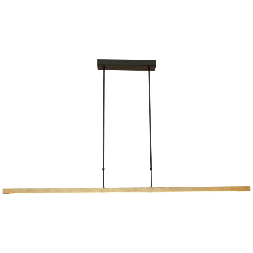 Black hanging lamp Real 3 with gold 160cm Masterlight 8718121219677