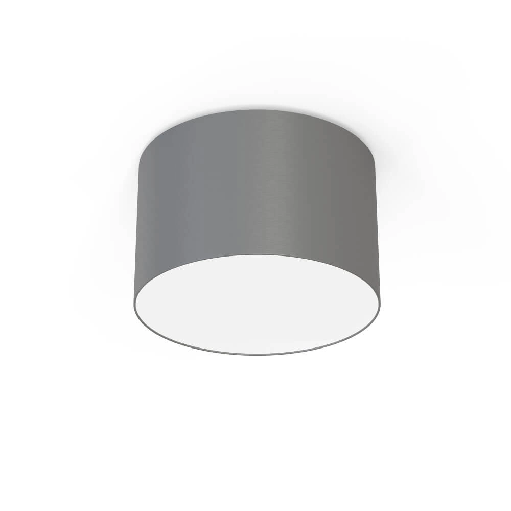 Gray ceiling lamp Cameron Ø 44.5cm