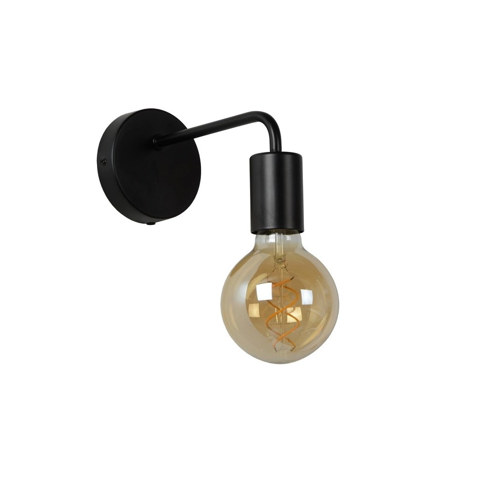 Black wall lamp Scott Design