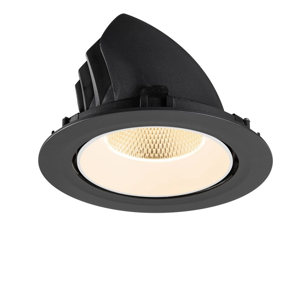 Recessed spotlight Numinos Gimble XL black/white 2700K - 20deg SLV 4024163308892