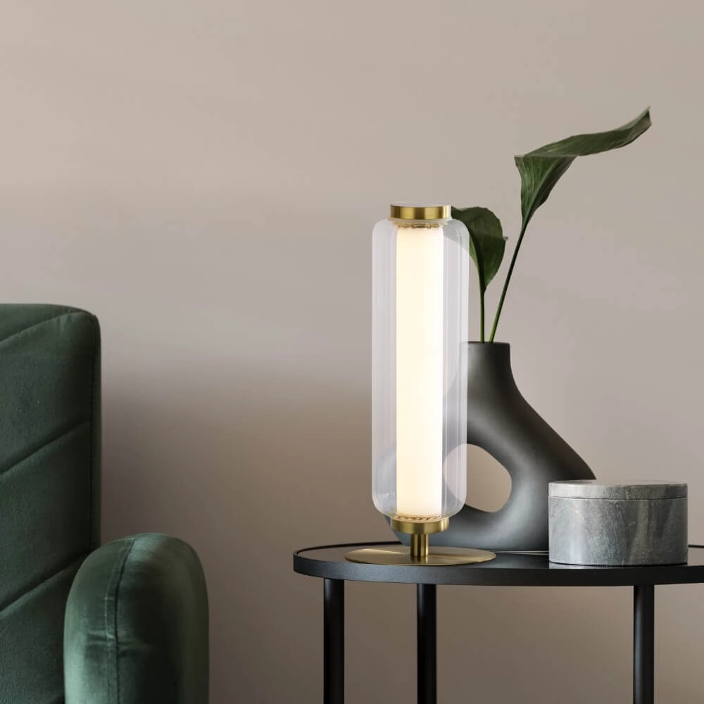 Modern table lamp Mod brass Searchlight 5053423273129