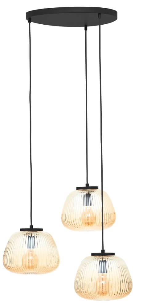 3-light pendant lamp Kaizen round Brilliant 4004353430107
