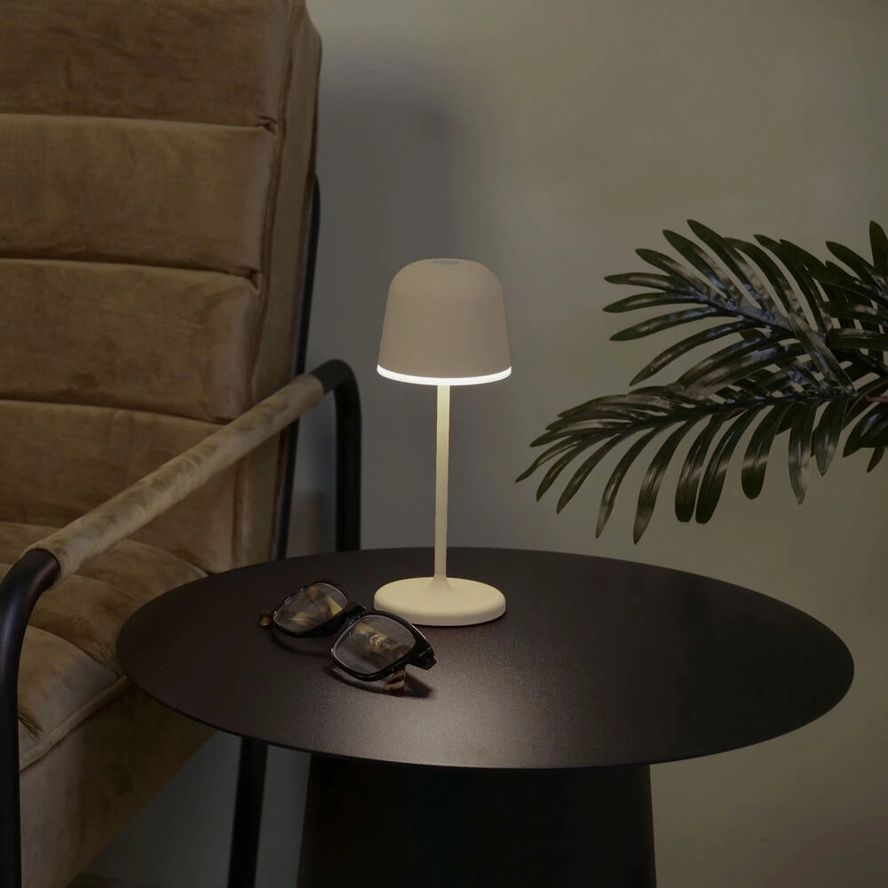 Table lamp Mannera rechargeable sand brown Eglo 9008606355549