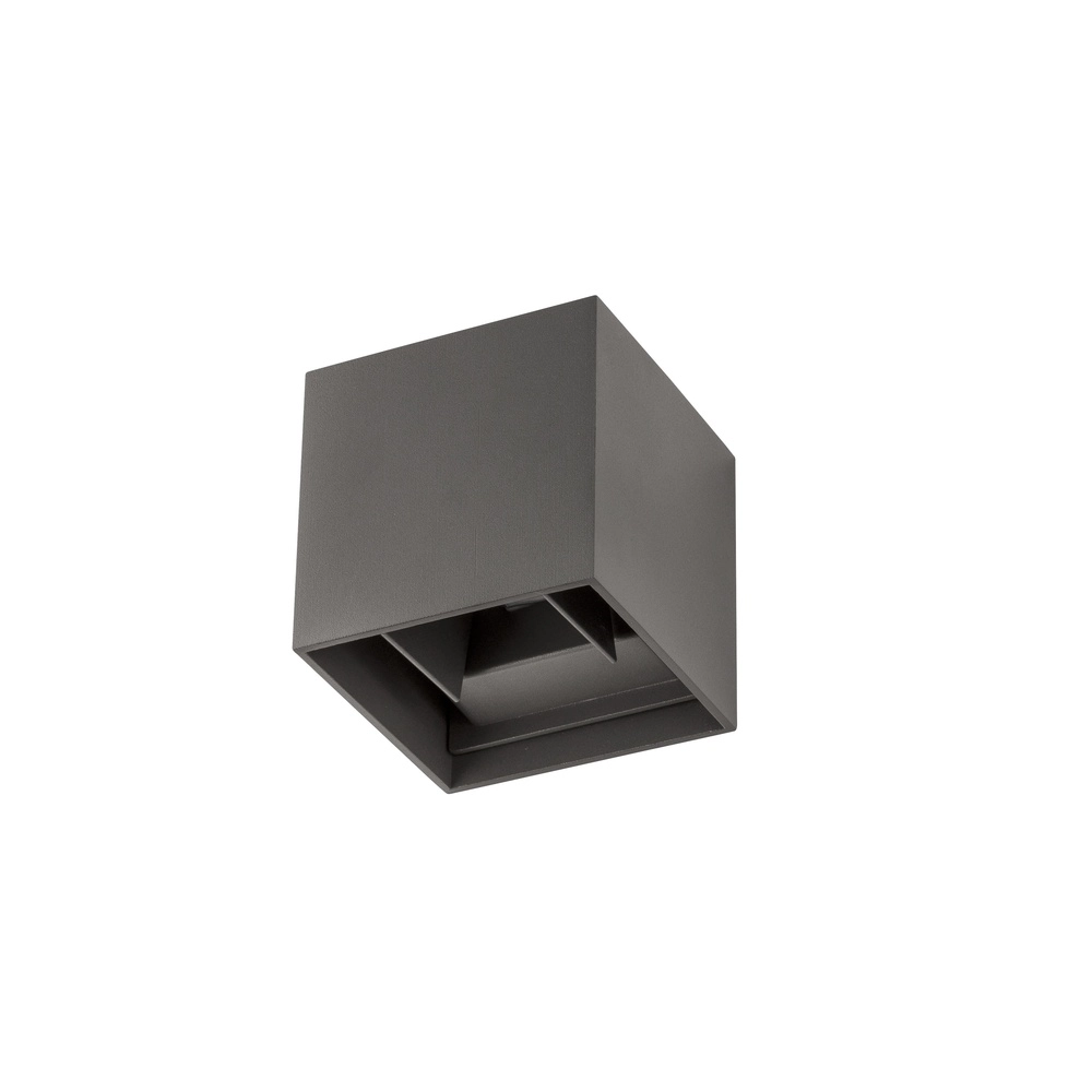 Square surface-mounted spot Como grey Lyora 5212017412942