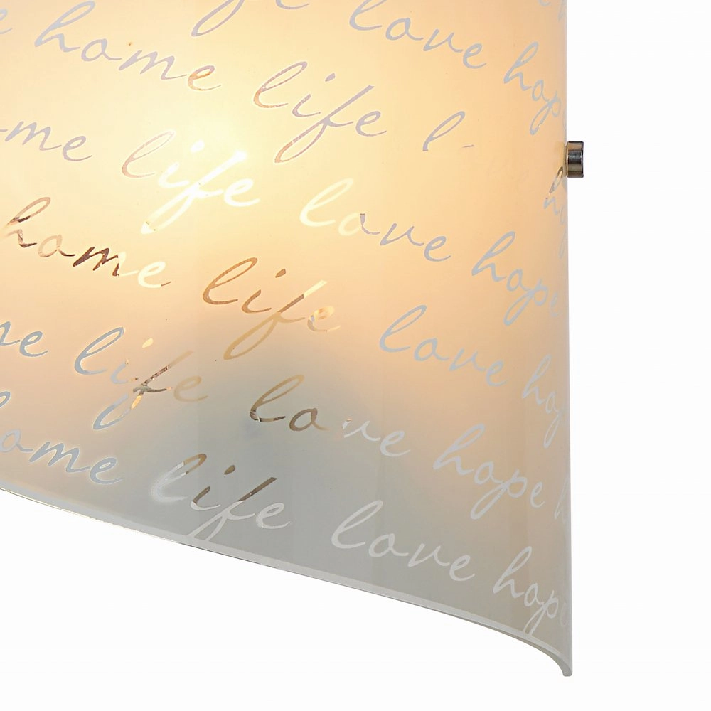 Wall lamp Signa Text Trio 4017807364927