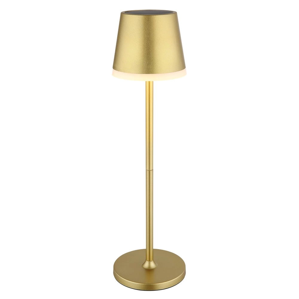 Solar table lamp Vannieso Gold