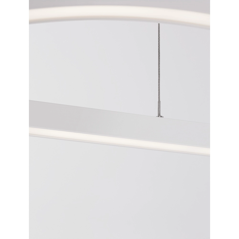 Oval pendant lamp Cuppe white Lyora 5212017438508