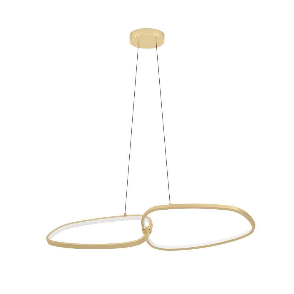Design hanging lamp Lodosa gold - 113cm