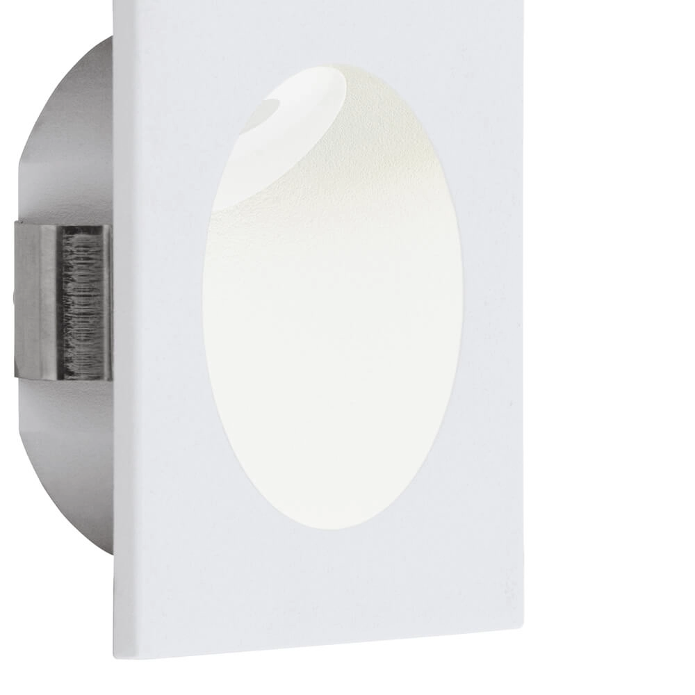 Recessed stair lighting Zarate 8cm white Eglo 9002759969011