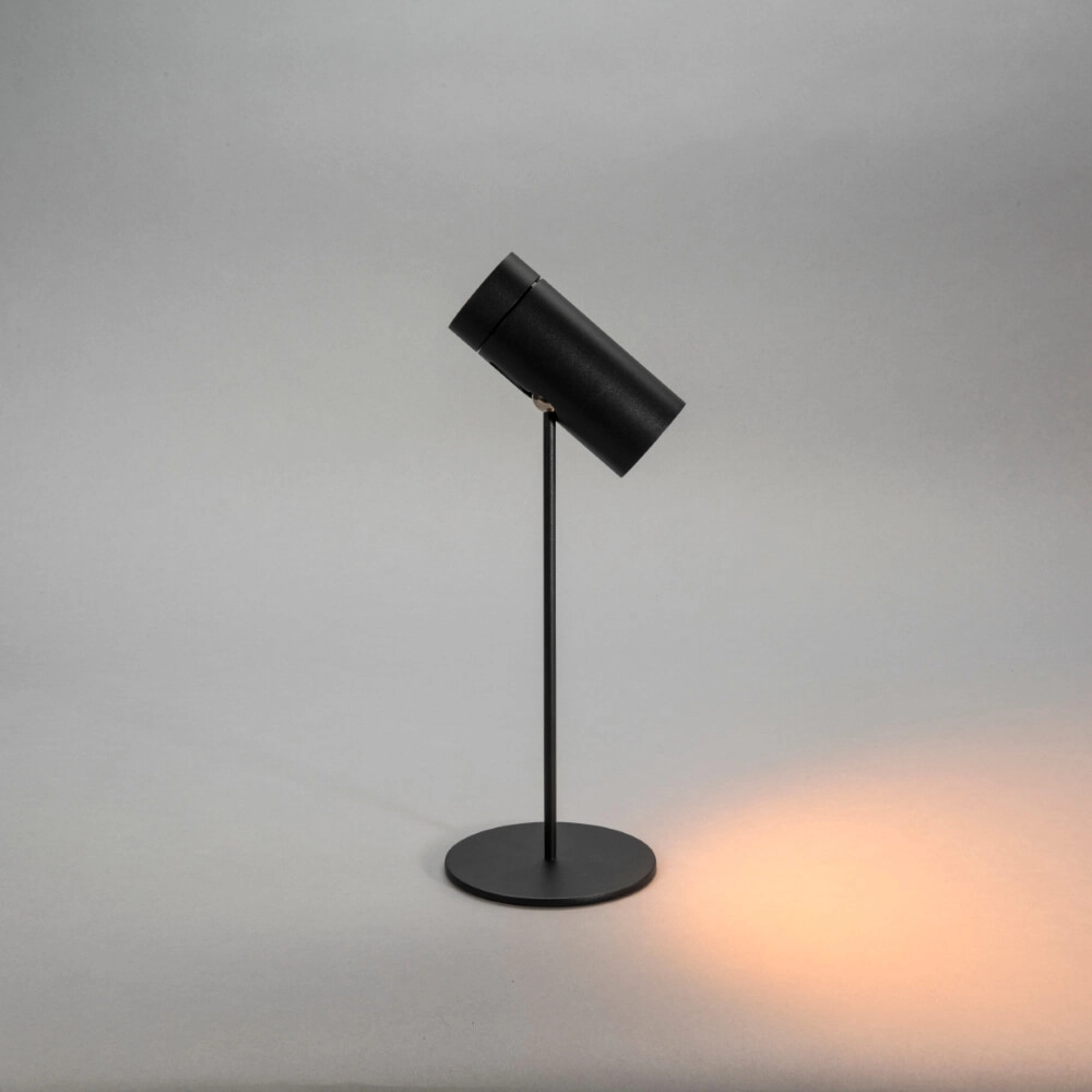 Rechargeable table lamp Multi black with magnet