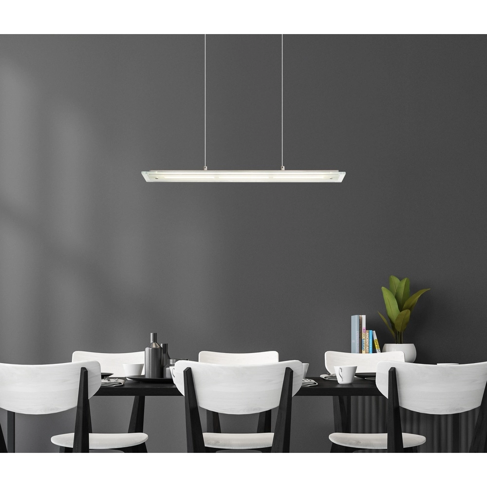 Pendant lamp Novak nickel 64cm Globo 9007371589227