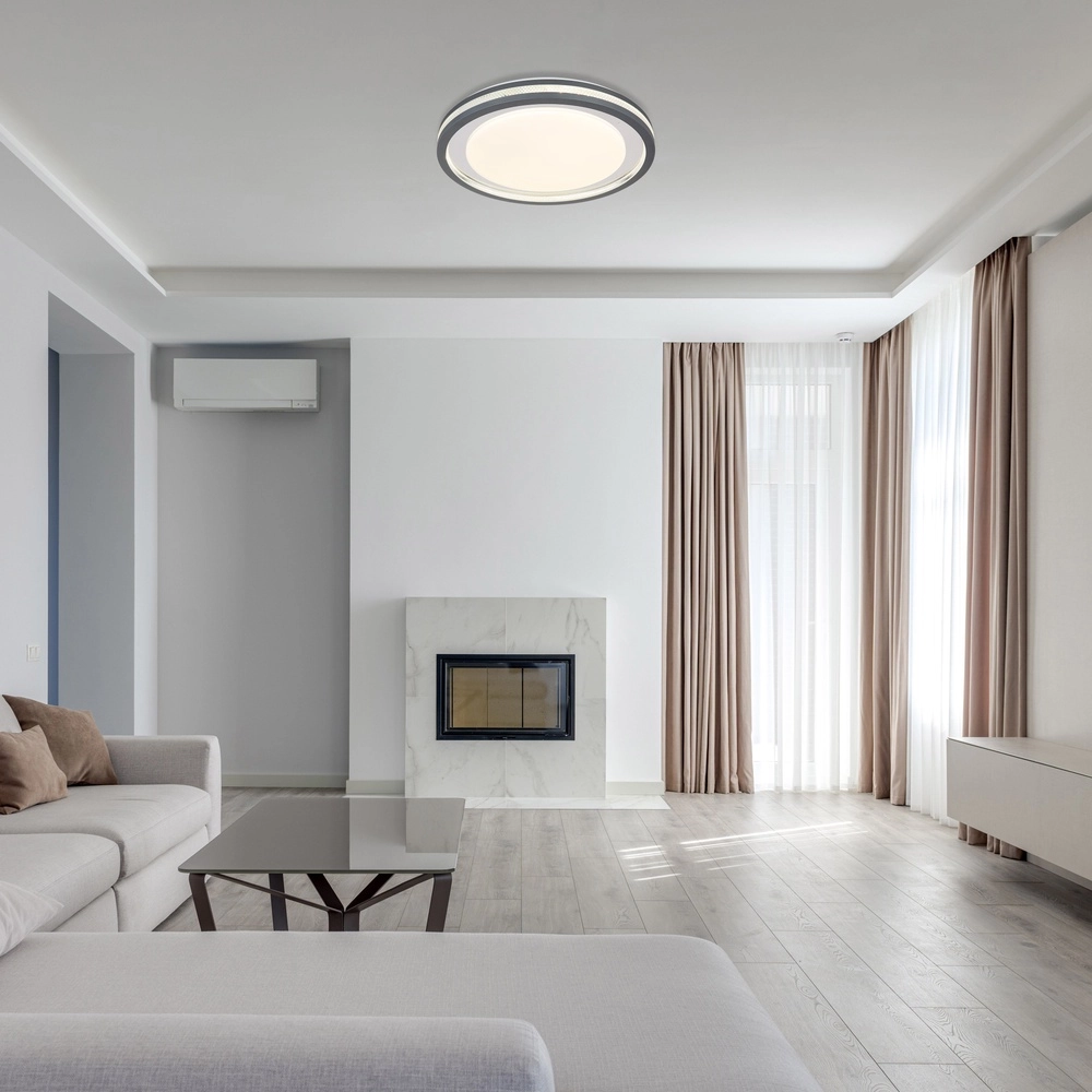 Design ceiling lamp Terpsa black and white Globo 9007371445974