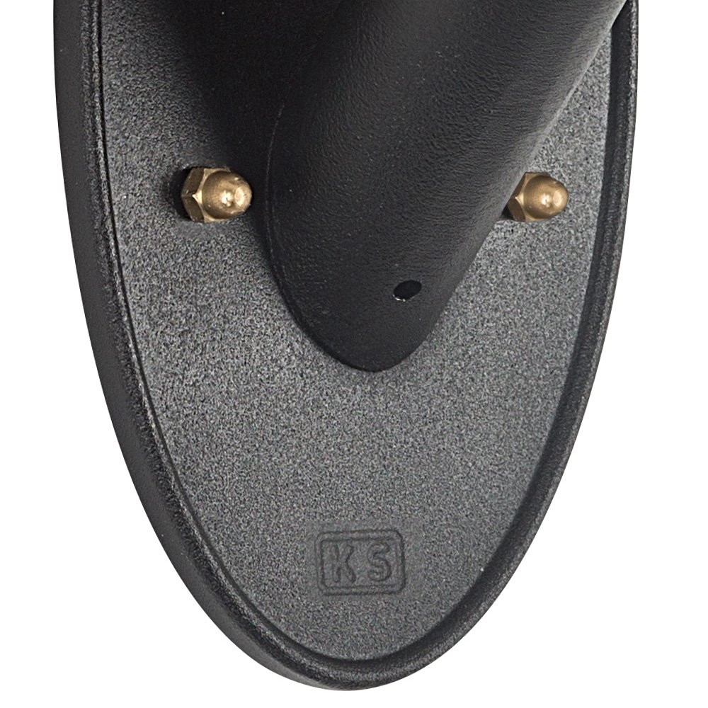 Flagpole holder Oval black KS Verlichting 8714732589345