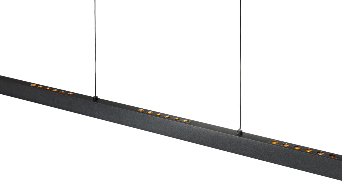 Slim pendant lamp Sem black - 150cm ETH 8720195310969