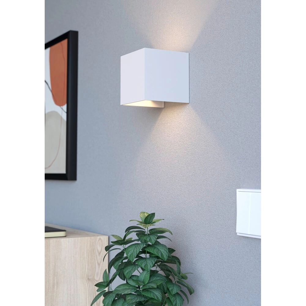 Rechargeable wall spotlight Rincine white - 4000K Eglo 9002759741167