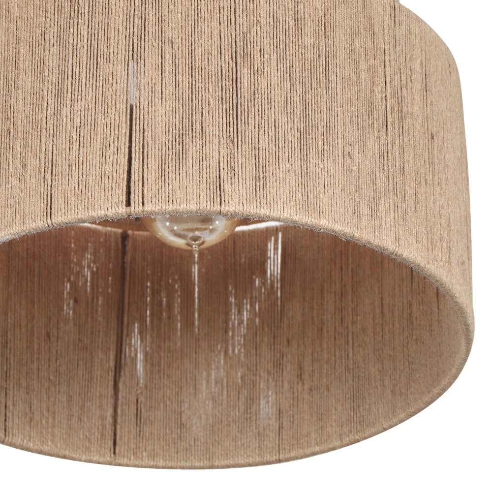 Rope ceiling lamp Smilla Ø 30cm Trio 4017807617658