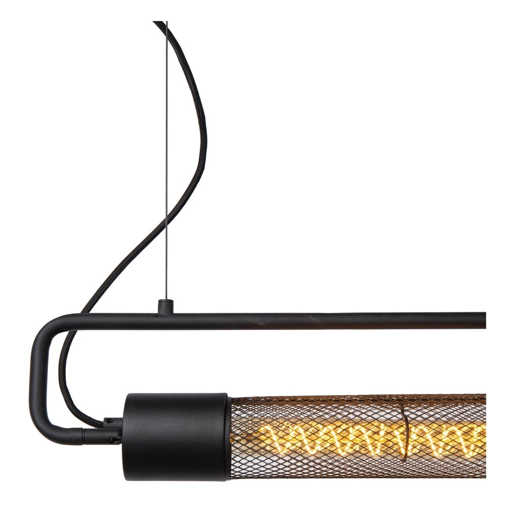 Design pendant lamp Calixt Black Lucide 5411212051479