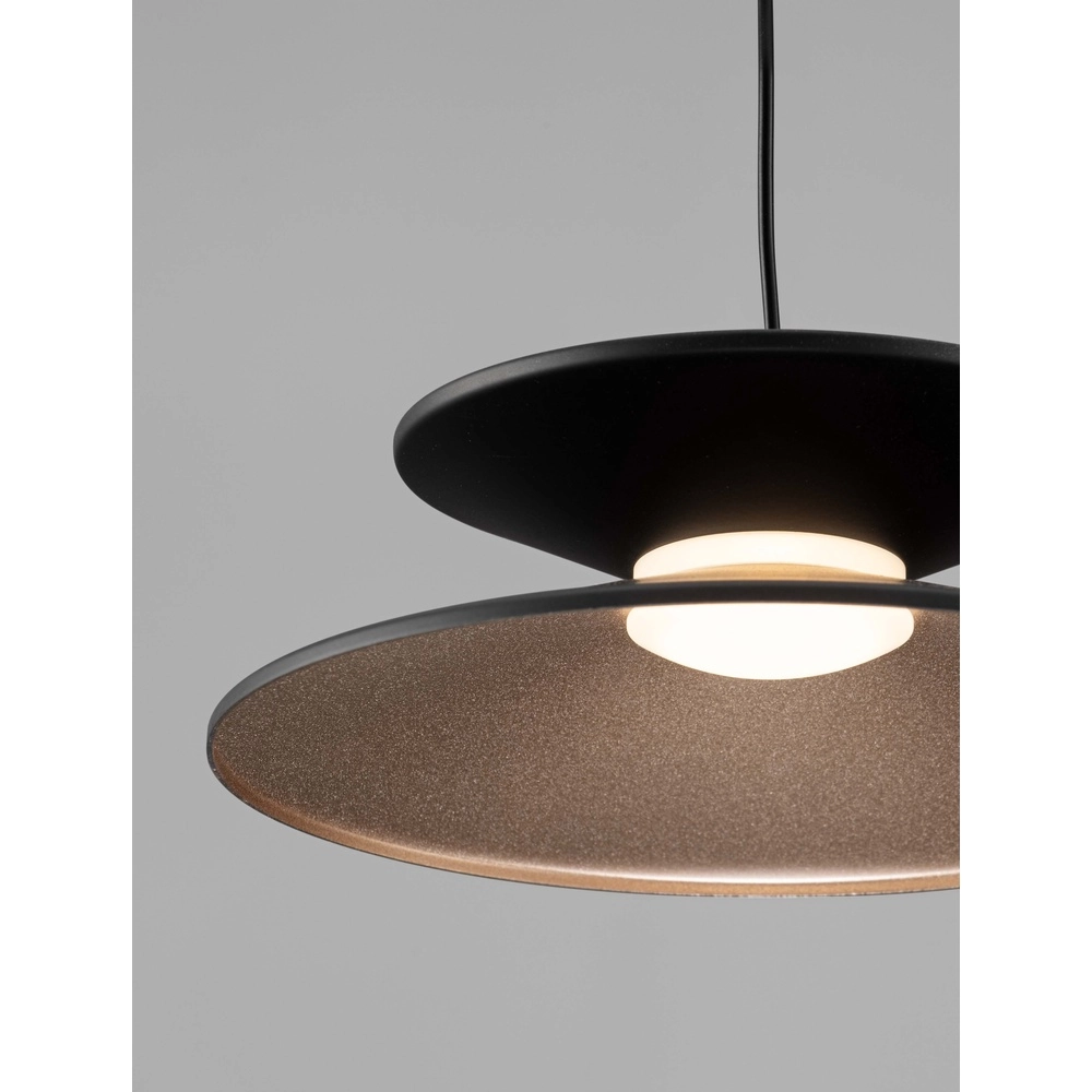 Design pendant lamp Morfi Single Black Lyora 5212017458469
