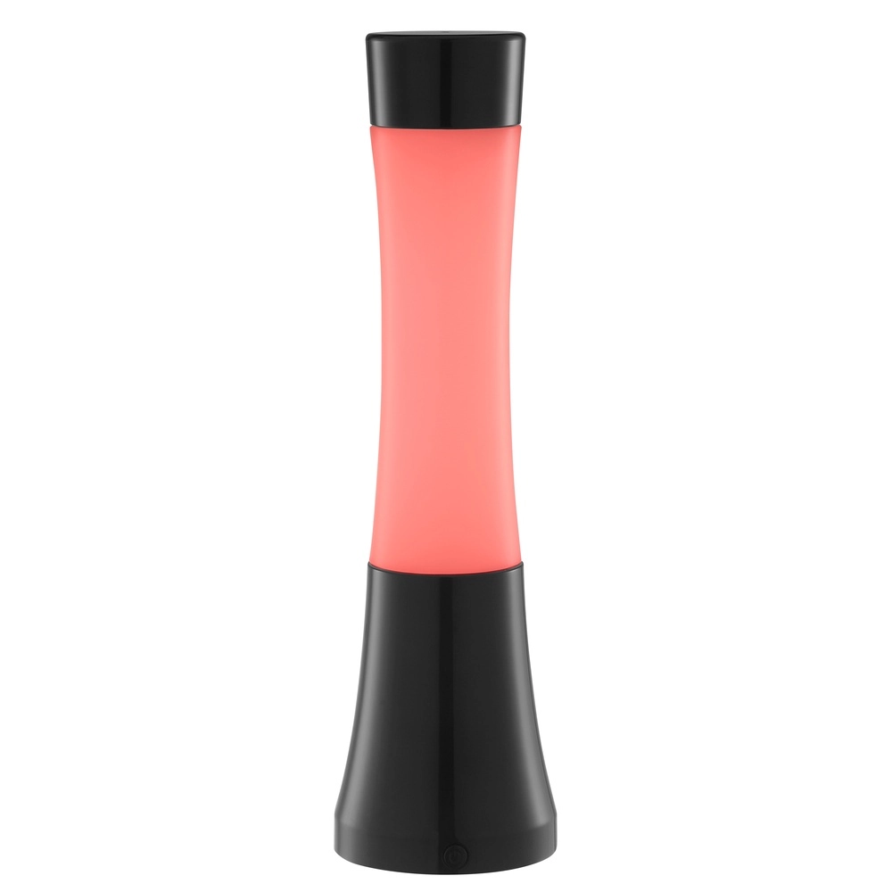Modern lava lamp Lucent Black
