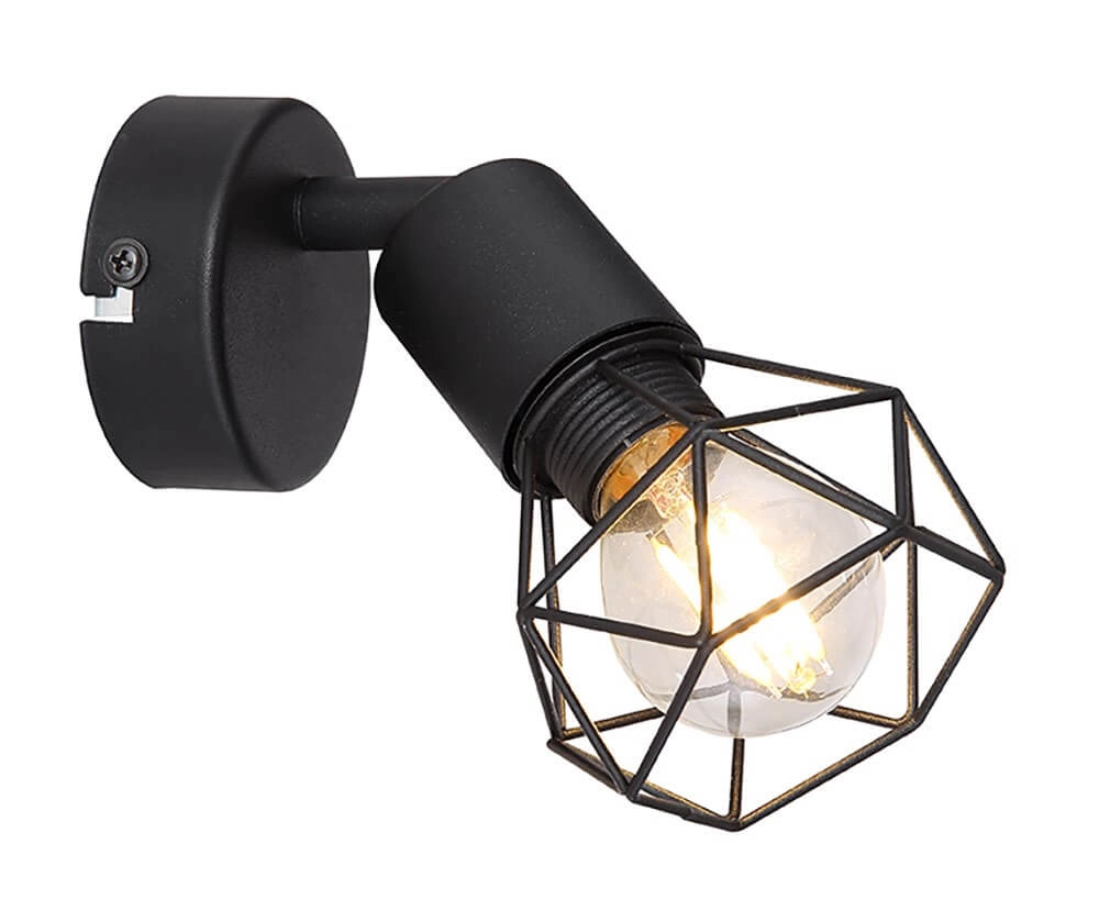 Design wall lamp Xara I black