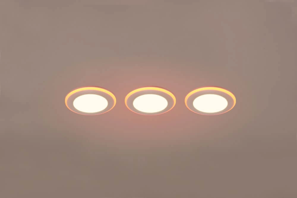White recessed spotlights Argus set of 3 Trio 4017807574494