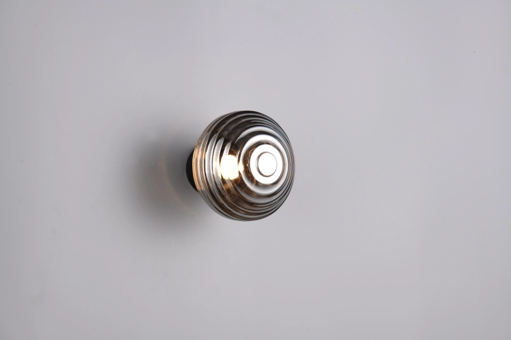 Wall lamp Earl Smoke glass rechargeable
