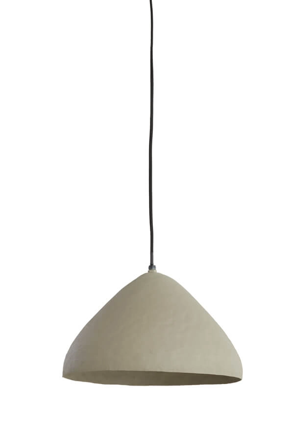Pendant lamp Elimo Ø 32cm cream Light & Living 8717807705343