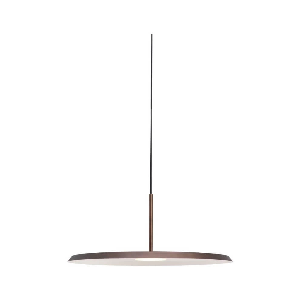 Modern pendant lamp Osorno copper Ø 35cm