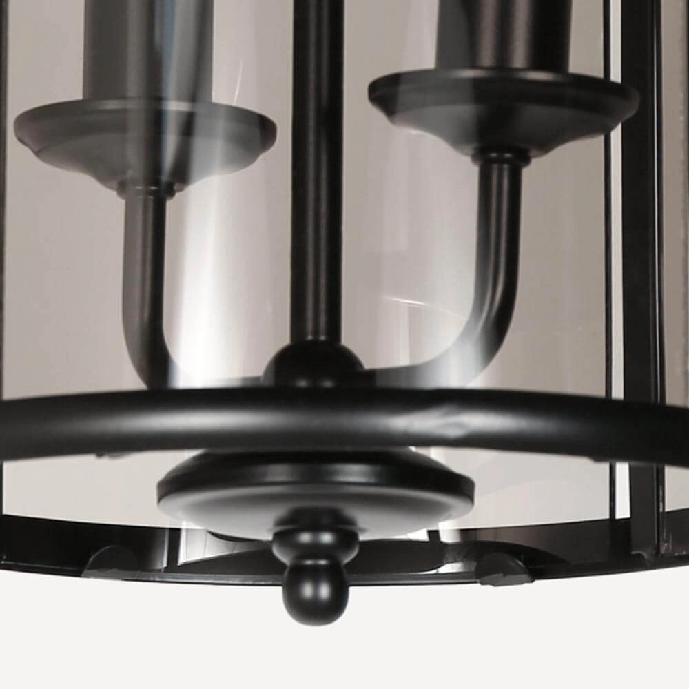 Classic pendant lamp Pimpernel black 2-lights Steinhauer 8712746174199