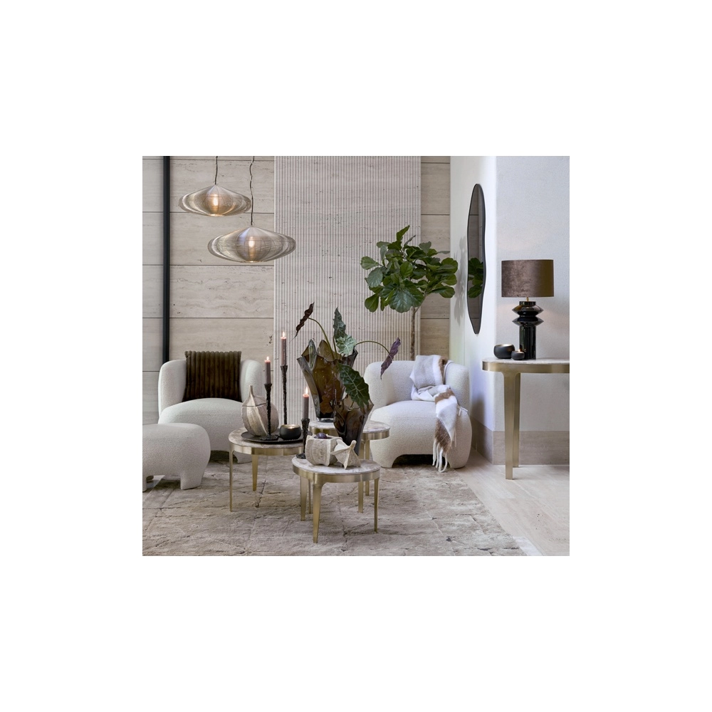 Pendant lamp Bahoto gold Ø 51cm Light & Living 8717807706814