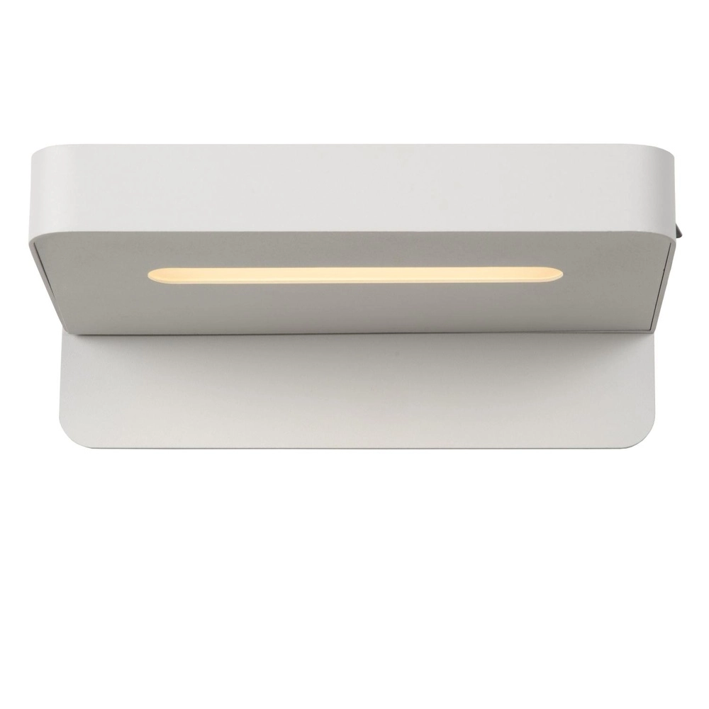 Bedside lamp Atkin with USB charging point white Lucide 5411212770837