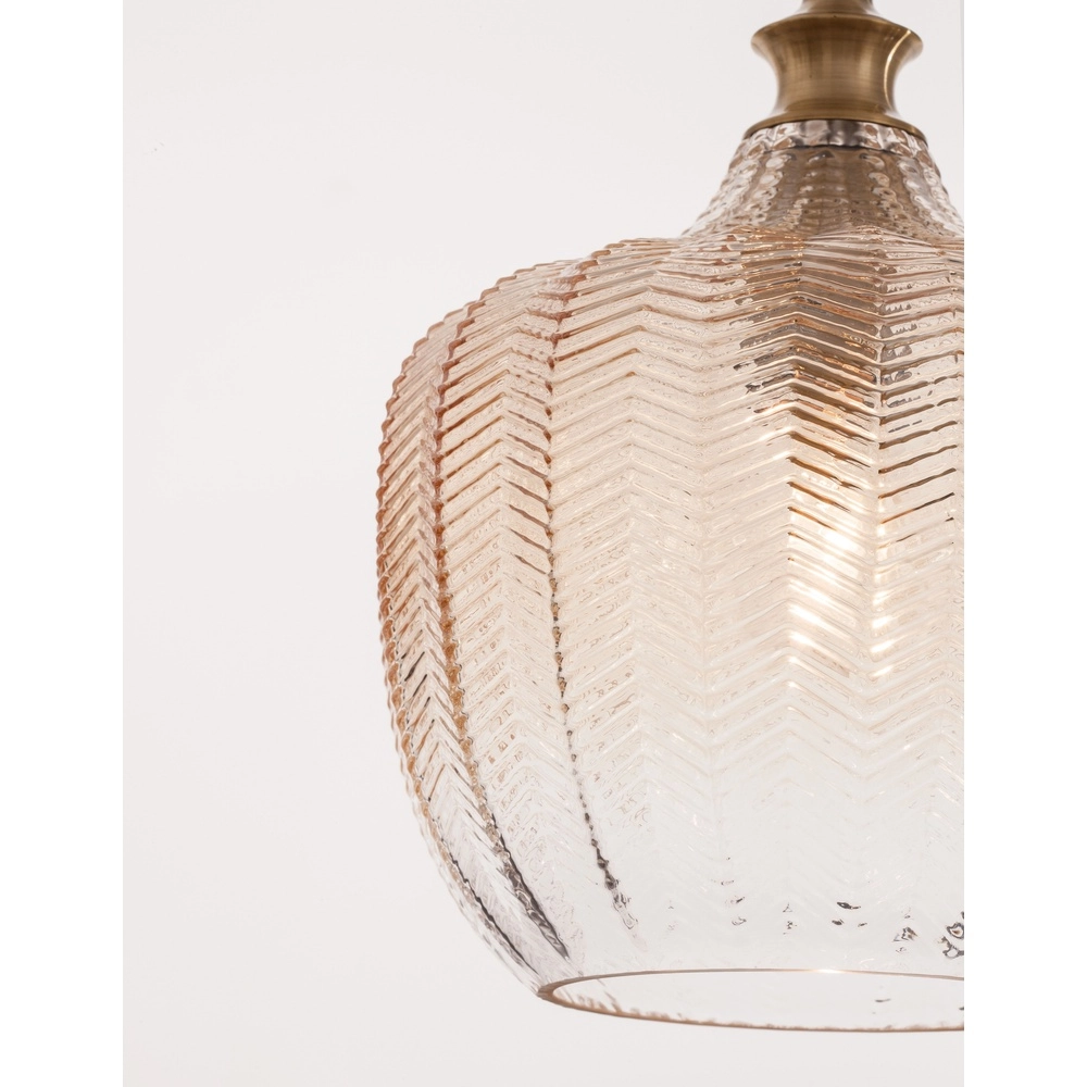 Pendant lamp Loni champagne glass Lyora 5212017423047