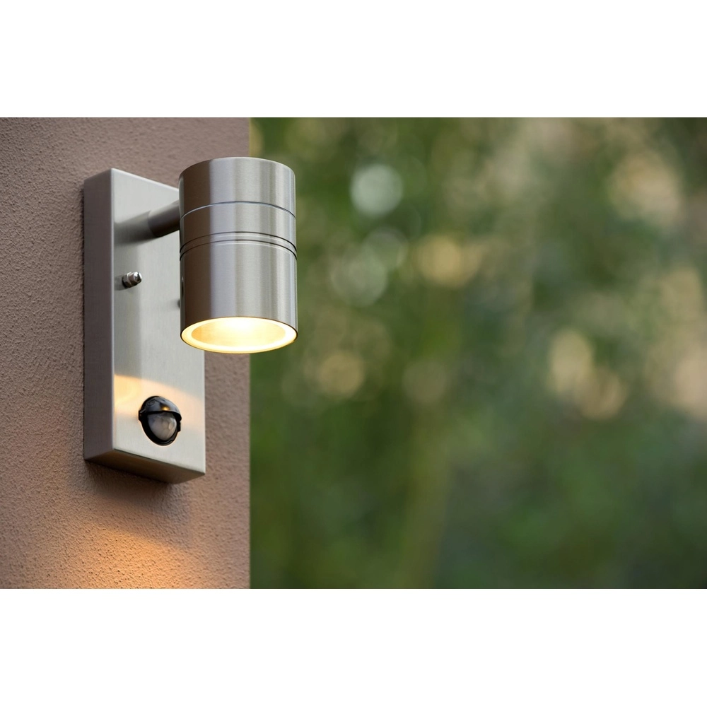 Wall spotlight Arne-Led Ir Down chrome with sensor Lucide 5411212143846