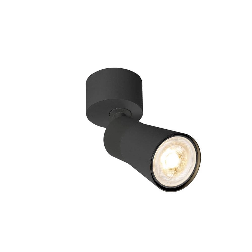 Surface-mounted spot Puri 2.0 Cone black single