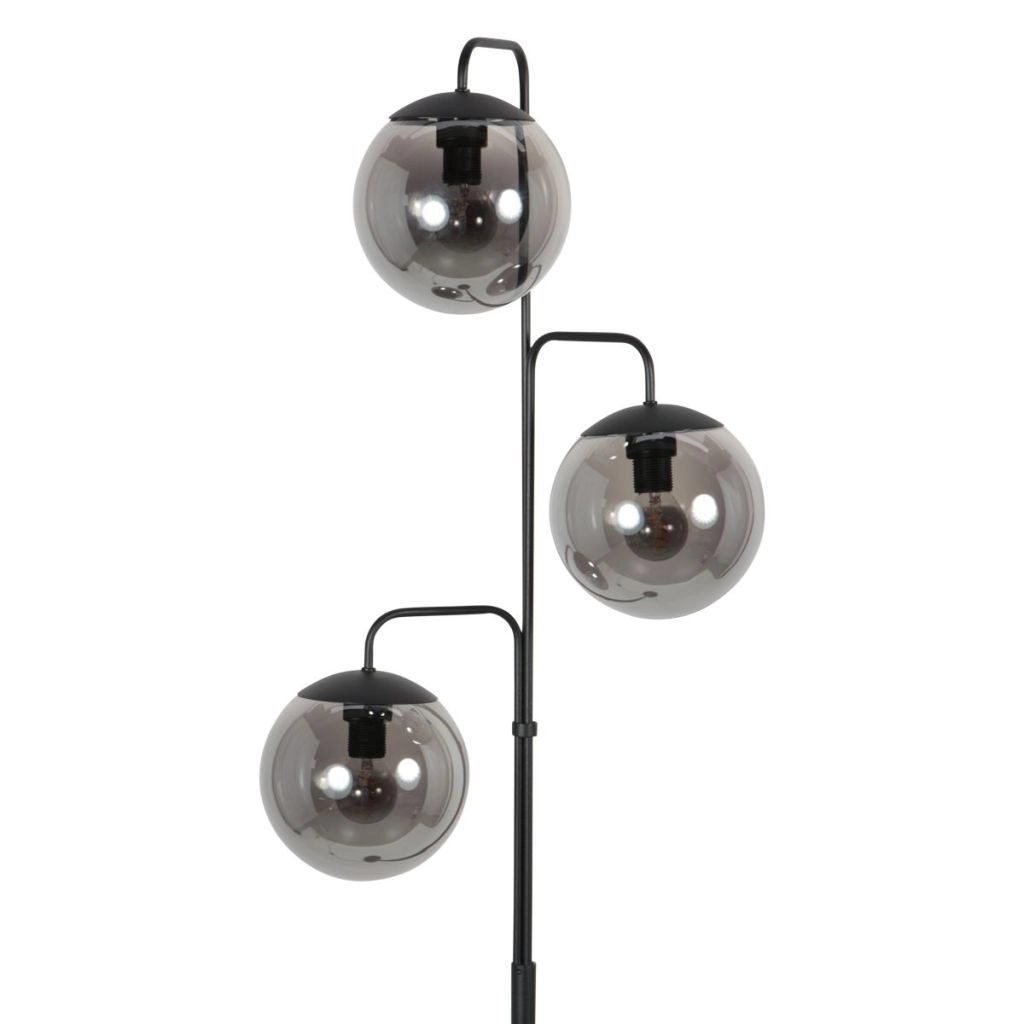 Floor lamp Bollique Black Steinhauer 8712746184785